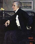 Nesterov Nikolai Stepanovich Portrait of Artist E.C. oil painting on canvas